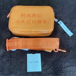 BNWT Marc Jacobs Orange Patent Leather Crossbody Bag